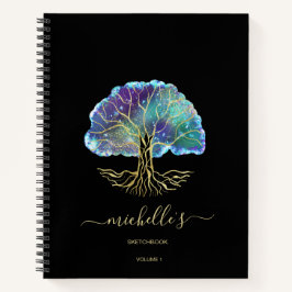 Celestial Tree of Life Sketchbook Notitieboek