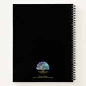 Celestial Tree of Life Sketchbook Notitieboek (Achterkant)