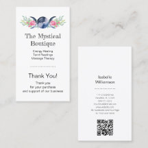 Celestial Triple Moon Goddess QR Code Dank je wel