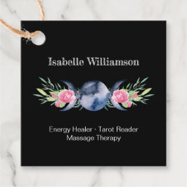 Celestial Triple Moon Godin Metafysical Mystic Bedankjes Labels