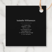 Celestial Triple Moon Godin Metafysical Mystic Bedankjes Labels (Achterkant)