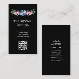 Celestial Triple Moon Godin Metafysical QR Code Visitekaartje