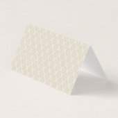 Celestial Tuin Bruiloft Naam Kaart Sjabloon (Achterkant)