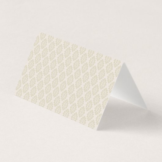 Celestial Tuin Bruiloft Naam Kaart Sjabloon (Achterkant)