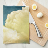 Celestial Uitzicht Stars and Clouds Keukenschotel  Theedoek (Quarter Fold)