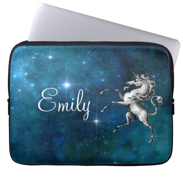 Celestial Unicorn  Laptop Sleeve (Voorkant)