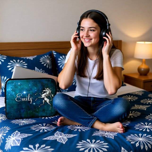 Celestial Unicorn  Laptop Sleeve (Creator heeft geüpload)
