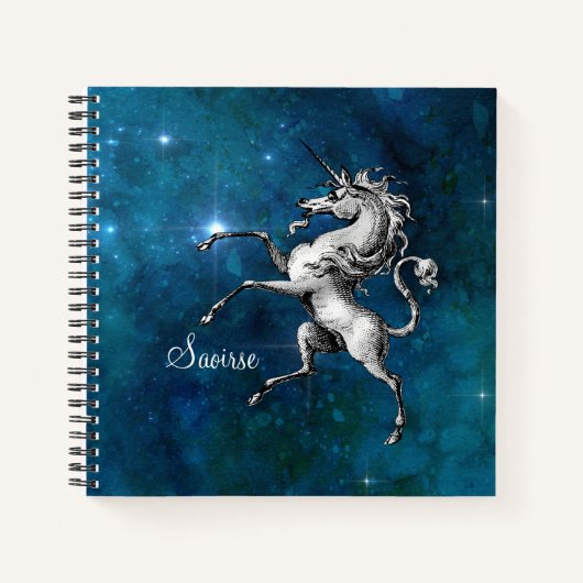 Celestial Unicorn Notitieboek (Voorkant)