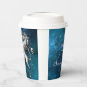 Celestial Unicorn  Papieren Bekers (Links)