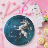 Celestial Unicorn Papieren Bordje (Feest)