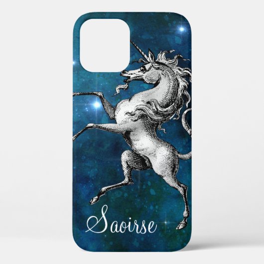 Celestial Unicorn Persoonlijk Case-Mate iPhone Case (Achterkant)