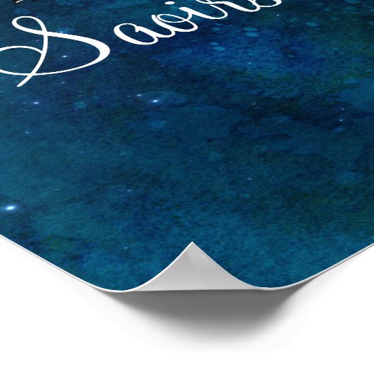 Celestial Unicorn Poster (Hoek)