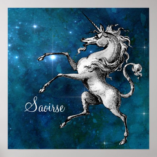 Celestial Unicorn Poster (Voorkant)