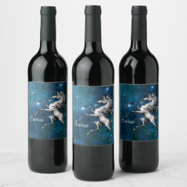Celestial Unicorn Wijn Etiket