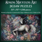 Celestial Unicorn with Botanicals Legpuzzel