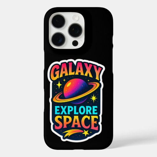 Celestial Vibes in een elektrische baan Case-Mate iPhone Case (Achterkant)