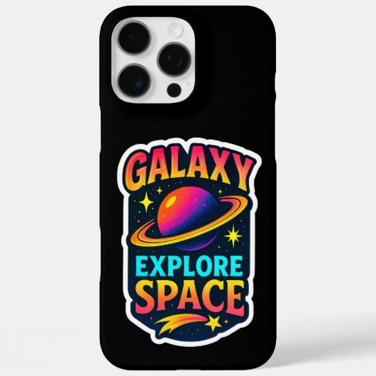 Celestial Vibes in een elektrische baan Case-Mate iPhone Case (Achterkant)