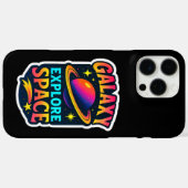Celestial Vibes in een elektrische baan Case-Mate iPhone Case (Achterkant (horizontaal))