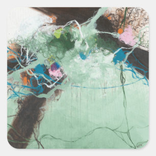 Celestial Vierkante Sticker