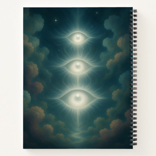 Celestial Vision Notebook Notitieboek (Achterkant)