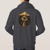 CELESTIAL VISION – The Eye That Launches Dreams Hoodie (Achterkant)