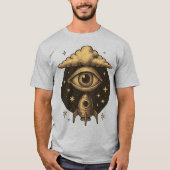 CELESTIAL VISION – The Eye That Launches Dreams T-shirt (Voorkant)