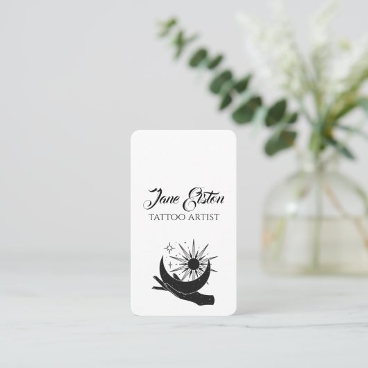 Celestial visitekaartje (Staand voorkant)