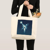 Celestial Voyage: Gravity Canvas tas Design (Voorkant (product))