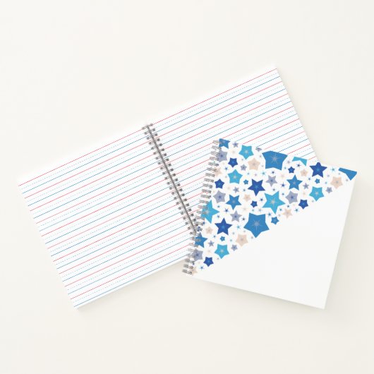 Celestial Waltz (driehoekig) Notitieboek (Binnen)