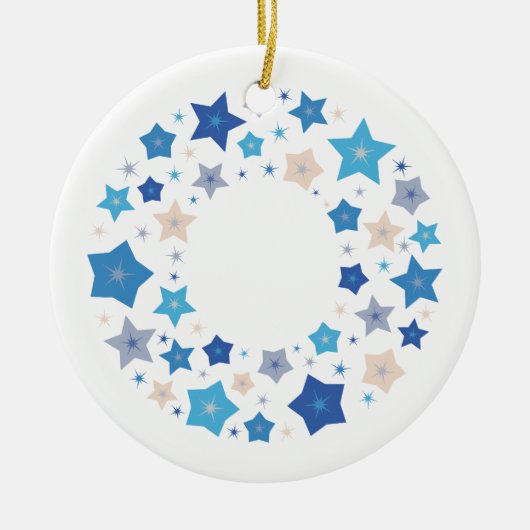 Celestial Waltz (Fusion) Keramisch Ornament (Voorkant)