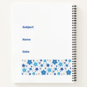 Celestial Waltz (Linear) Pocket Folde Notitieboek (Achterkant)