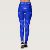 Celestial Water Queen Steampunk Armor Fantasie Leggings (Achterkant)