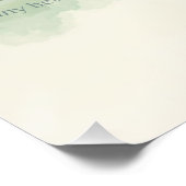 Celestial Watercolor Moon Poster | Music QR (Hoek)