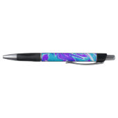 Celestial Waves: het blauw-witte en Paarse marmer Pen (Bodem)