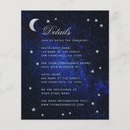 Celestial Wedding Details Budget Enclosure Kaart