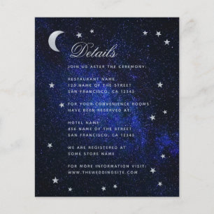Celestial Wedding Details Budget Enclosure Kaart