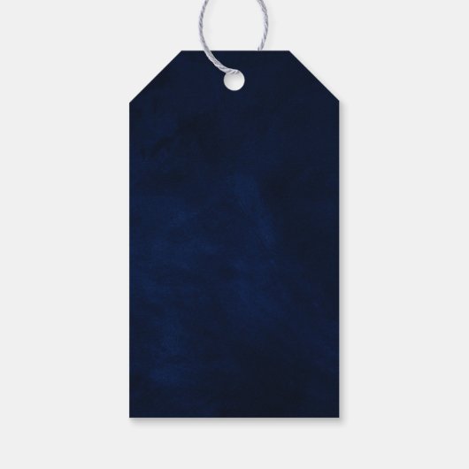 Celestial Wedding Sky Moon Sterren Dank u Cadeaulabel (Achterkant)