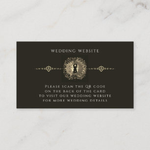 Celestial Wedding Website Enclosure Kaart