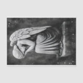 Celestial Weeping Angel Statue AD5 Decoupage Tissuepapier (Voorkant)