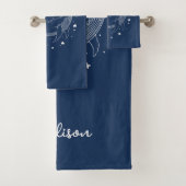 Celestial Whale Bad Handdoek (Insitu)