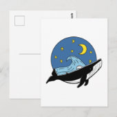Celestial Whale Briefkaart (Voorkant / Achterkant)