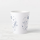 Celestial Whale Latte Mok (Voorkant)