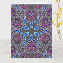 Celestial Whirl Blank Greeting Card Kaart