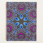 Celestial Whirl Spiral Notebook Planner (Voorkant)