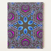 Celestial Whirl Spiral Notebook Planner (Achterkant)