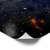 Celestial Whispers: boeiende Orionnevel kunst Perfect Poster (Hoek)