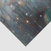 Celestial White Horse Magic Decoupage Tissuepapier (Detail)