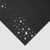 Celestial White Stars thema Tissuepapier (Detail)