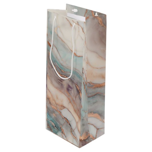 Celestial Wijn Cadeautas (Voorkant Gekanteld)