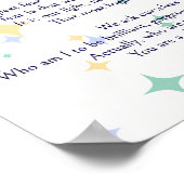 Celestial Williamson, ons diepste angstgedicht Poster